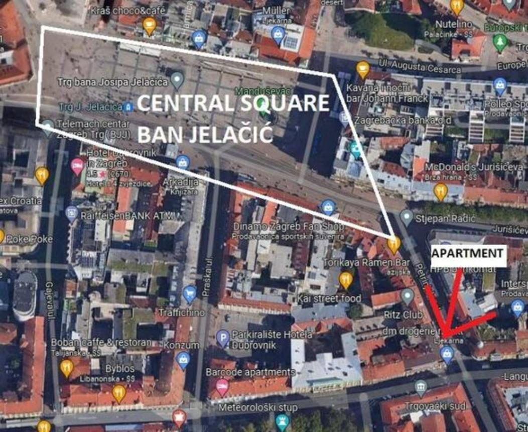 Cute Apartment By Main Square Zagreb Luaran gambar